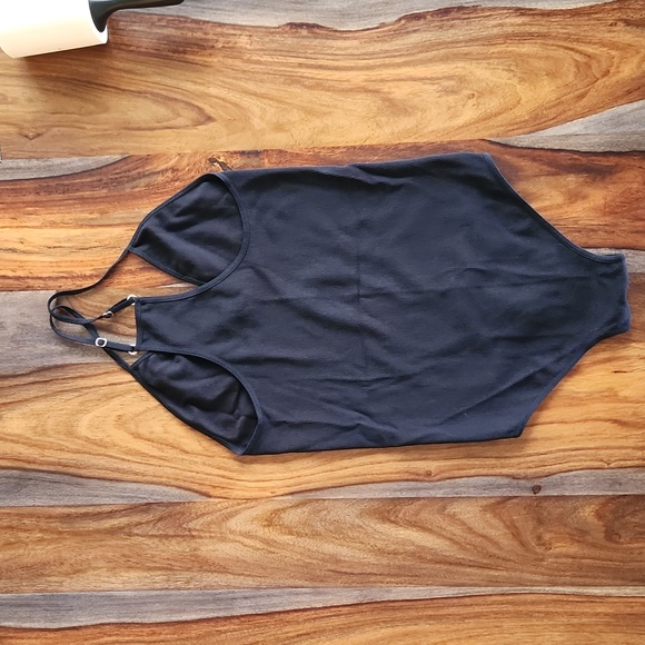 Beautiful, Sexy, Free People one piece, Body Suit, Size M/L, NWOT, Black - Picture 4 of 6